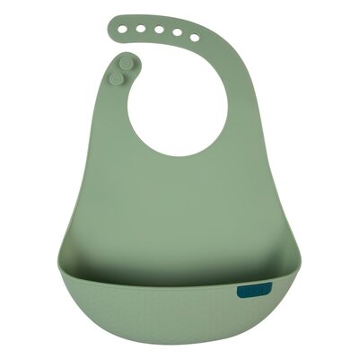 Śliniak silikonowy LOVI Pistachio Zielony