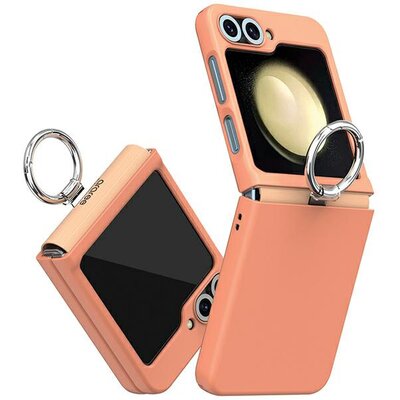 Etui ARAREE Aero Flex R do Samsung Galaxy Z Flip 6 / Flip 7 FE Brzoskwiniowy