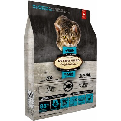 Karma dla kota OBT Cat Food Grain Free Ryba 2.27 kg