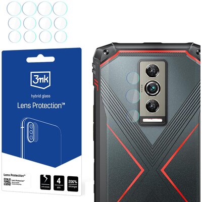 Szkło hybrydowe na obiektyw 3MK Lens Protection do Doogee Blade 10/10 Pro /Ultra