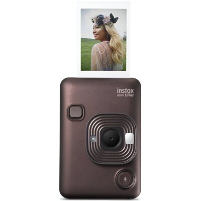Aparat natychmiastowy FUJIFILM Instax mini LiPlay Brązowy