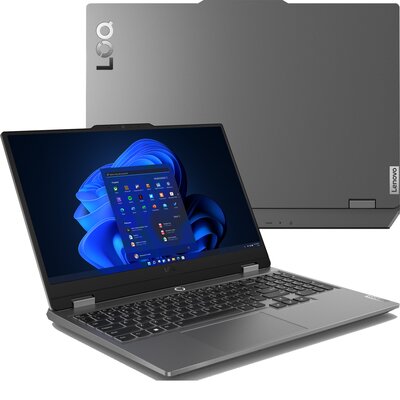 Laptop LENOVO LOQ 15IAX9 15.6" IPS 144Hz i5-12450HX 24GB RAM 512GB SSD GeForce RTX3050 Windows 11 Home
