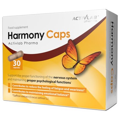 Kompleks witamin i minerałów ACTIVLAB Harmony Caps (30 kapsułek)