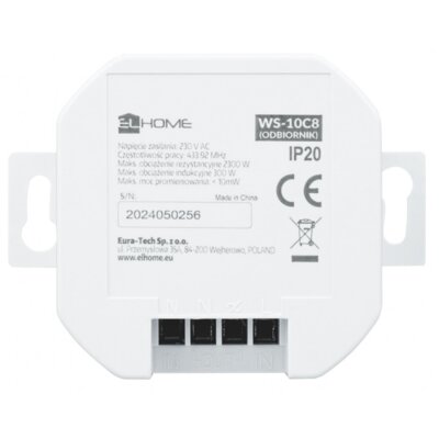 Odbiornik radiowy EL-HOME WS-10C8