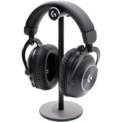 Słuchawki LOGITECH Pro X 2 Bezprzewodowe, Nauszne, Dźwięk przestrzenny Czarny + Stojak
