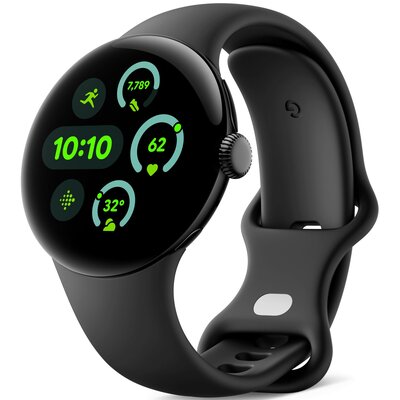 Smartwatch GOOGLE Pixel Watch 3 45mm Obsydian (LTPO Amoled do 2000 nitów)