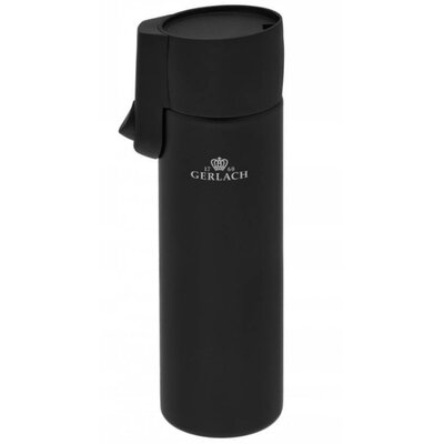 Kubek termiczny GERLACH Assist Czarny 500 ml