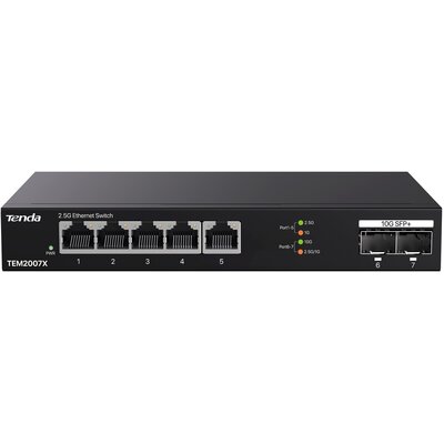 Switch TENDA TEM2007X 2.5 Gigabit Ethernet, 7 portów