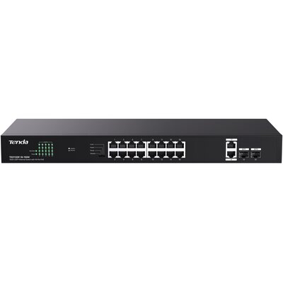 Switch TENDA TEG1120P-16-150W Gigabit Ethernet, 20 portów, Funkcja PoE