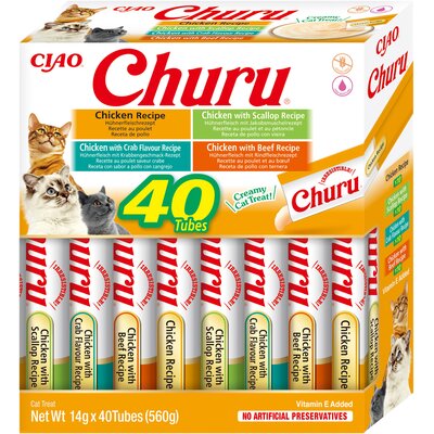 Przysmak dla kota INABA Ciao Churu Variety Kurczak (40 x 14 g)
