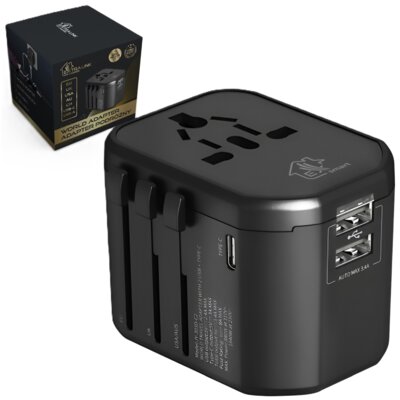 Adapter podróżny Extralink CHARESL07-Word (Globalny)