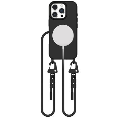 Etui TECH-PROTECT MagNecklace MagSafe do Apple iPhone 16 Pro Max Czarny