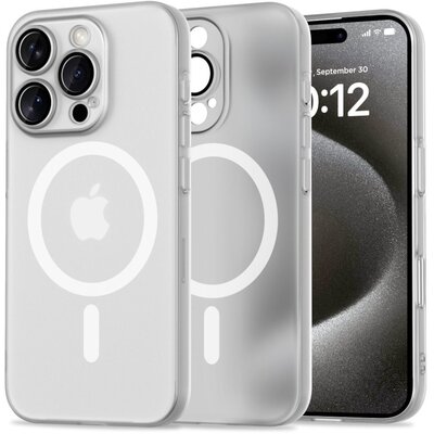 Etui TECH-PROTECT Magslim MagSafe do Apple iPhone 16 Pro Max Przezroczysto-matowy