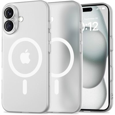 Etui TECH-PROTECT Magslim MagSafe do Apple iPhone 16 Przezroczysto-matowy
