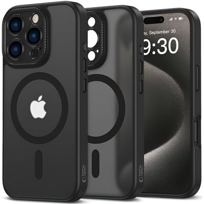 Etui TECH-PROTECT MagCam MagSafe do Apple iPhone 16 Pro Max Czarny Mat