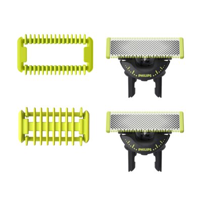 Ostrza golarki PHILIPS OneBlade QP624/50 (2 szt.) z nasadkami do ciała