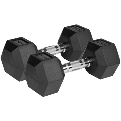Zestaw hantli REBEL ACTIVE RBA-2325-10 (2 x 10 kg)
