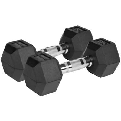 Zestaw hantli REBEL ACTIVE RBA-2325-08 (2 x 8 kg)