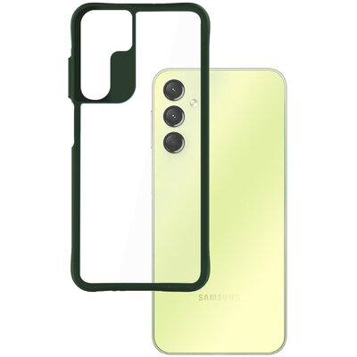 Etui 3MK Satin Armor Case+ do Samsung Galaxy A25 5G Przezroczysto-zielony