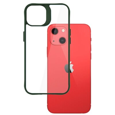 Etui 3MK Satin Armor Case+ do Apple iPhone 13 Przezroczysto-zielony