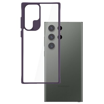 Etui 3MK Satin Armor Case+ do Samsung Galaxy S24 Ultra Przezroczysto-fioletowy