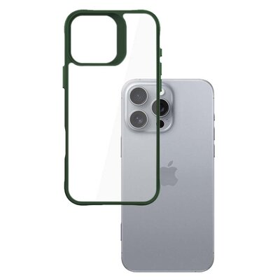 Etui 3MK Satin Armor Case+ do Apple iPhone 16 Pro Max Przezroczysto-zielony