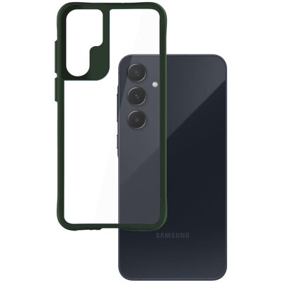 Etui 3MK Satin Armor Case+ do Samsung Galaxy A55 5G Przezroczysto-zielony
