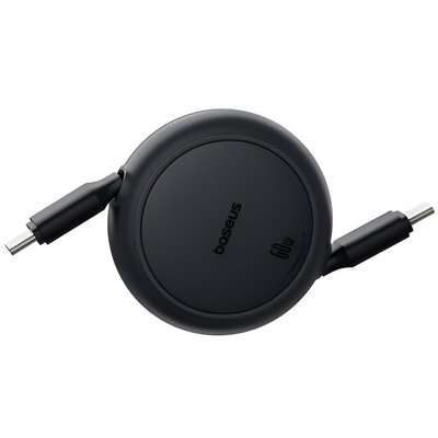 Kabel USB-C - USB-C BASEUS Free2Pull Mini 60W 1 m Czarny