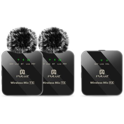 System bezprzewodowy PULUZ PU3154B 2 TX + 1 RX