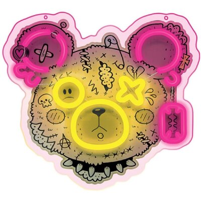 Neon LED FOREVER LIGHT Punk Miś FLA01