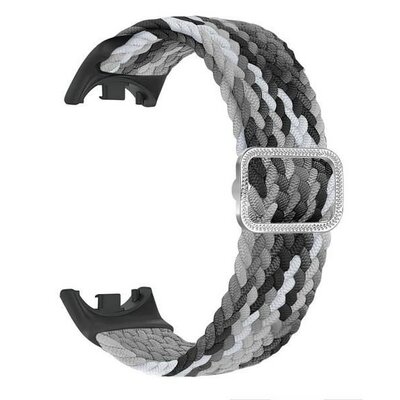 Pasek BELINE Nylon do Xiaomi Mi Band 8/9 Czarno-biały