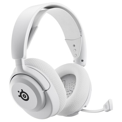 Słuchawki STEELSERIES Arctis Nova 5P Wireless, Nauszne, Dźwięk przestrzenny Biały