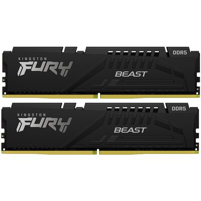 Pamięć RAM KINGSTON Fury Beast Black 32GB (2x16GB) 6000MHz