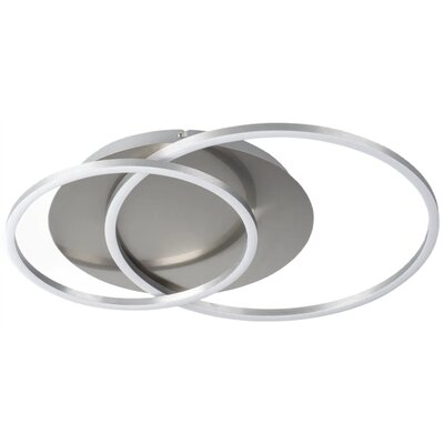 Lampa sufitowa LIGHTLOGIC LL DIJON R-LED (66287) Srebrny