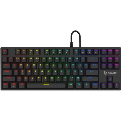 Klawiatura SAVIO Tempest x2 RGB Outemu Blue