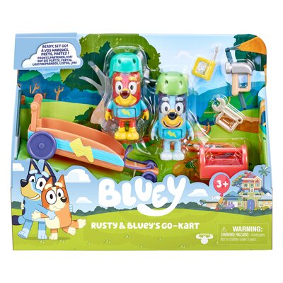Zestaw figurek BLUEY Go-kart BLU17357