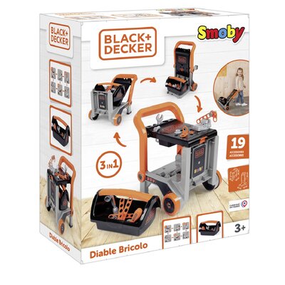 Zabawka wózek narzędziowy SMOBY Black&Decker 7600360219