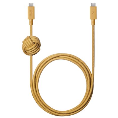 Kabel USB-C - USB-C NATIVE UNION Anchor Cable 240W 3 m Musztardowy