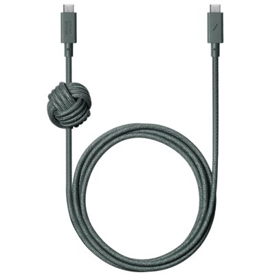Kabel USB-C - USB-C NATIVE UNION Anchor Cable 240W 3 m Zielony