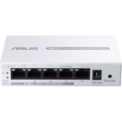 Switch ASUS ExpertWiFi EBP15 Gigabit Ethernet, 5 portów, Funkcja PoE+, Zarządzalny