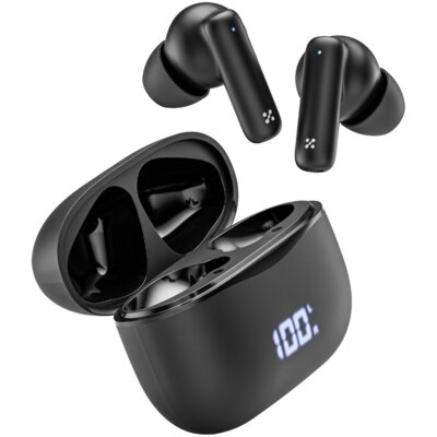 Słuchawki dokanałowe XMUSIC XTW500K Czarny