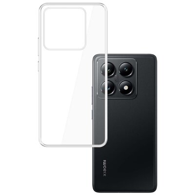 Etui 3MK Clear Case do Xiaomi 14T Pro Przezroczysty