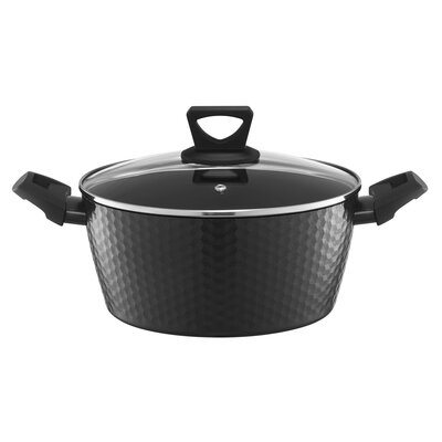 Garnek aluminiowy AMBITION Diamond 24 cm 4,1L