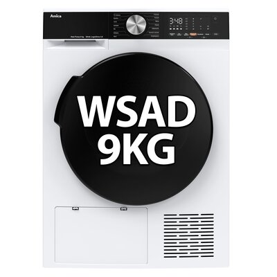 Suszarka AMICA ADC93LiVDT z pompą ciepła 9kg UV Hygiene Technology