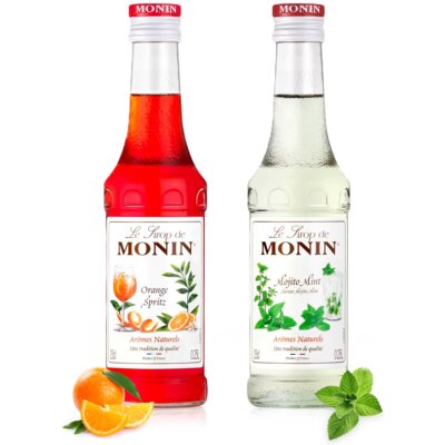 Zestaw syropów do koktajli MONIN Maxi Set 2 x 250 ml