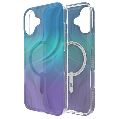Etui ZAGG Milan Snap Magsafe Deep Aurora do Apple iPhone 16 Plus Wielokolorowy