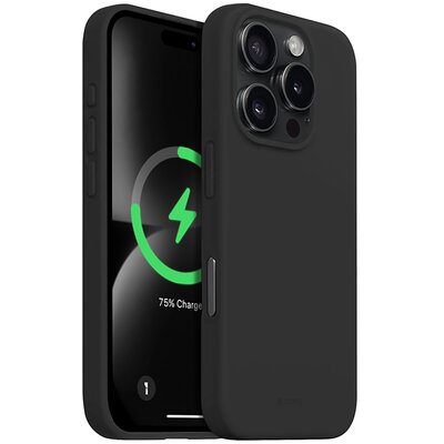 Etui CRONG Color Cover Magnetic MagSafe do Apple iPhone 16 Pro Max Czarny