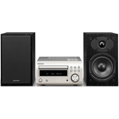 Wieża DENON D-M41 DAB+ Srebrno-czarny