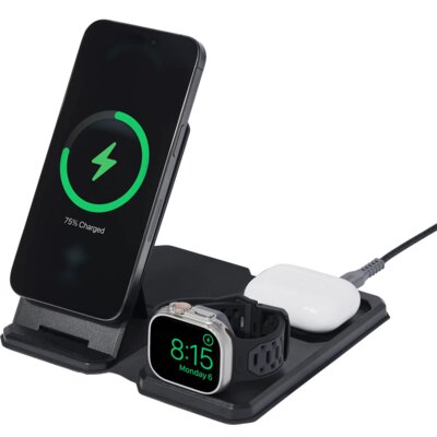 Ładowarka indukcyjna UAG Travel Charger MagSafe 3w1 15W Czarny