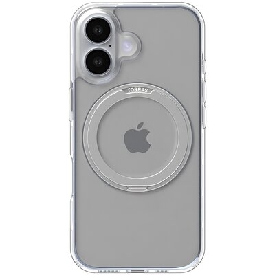 Etui TORRAS Ostand Pro do Apple iPhone 16 Przezroczysty
